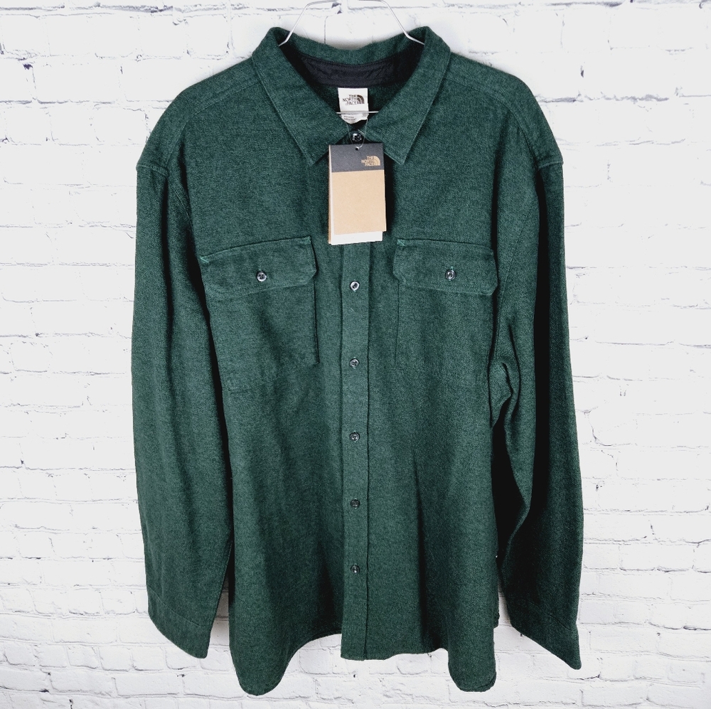 THE NORTH FACE | Arrayo heavyweight button up long sleeve flannel shirt